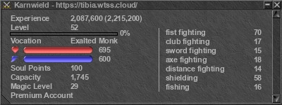 Signature for player Karnwield